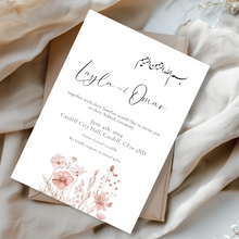 Load image into Gallery viewer, Spring Wedding Invite Template