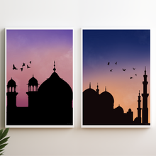 Load image into Gallery viewer, Badshahi Mosque (sunset)