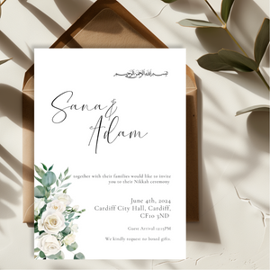 Winter Stationary Template Package